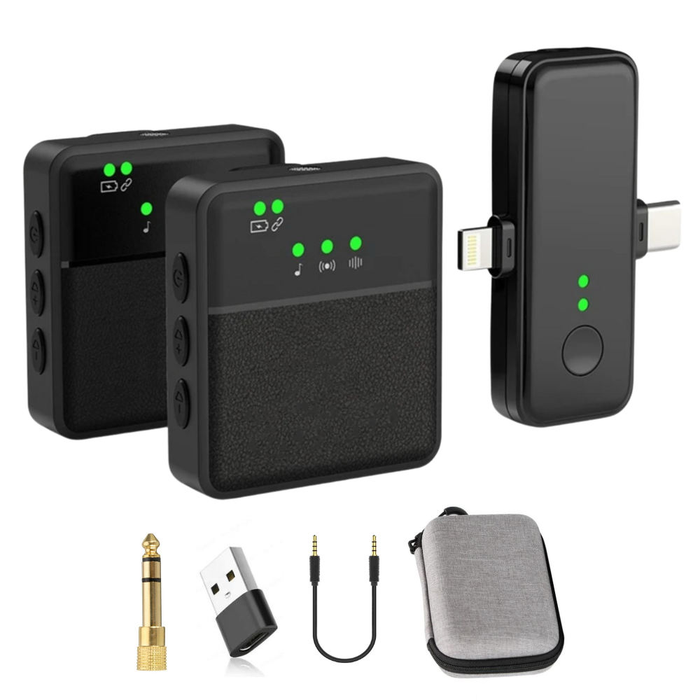 Wireless Lavalier Lapel Microphone