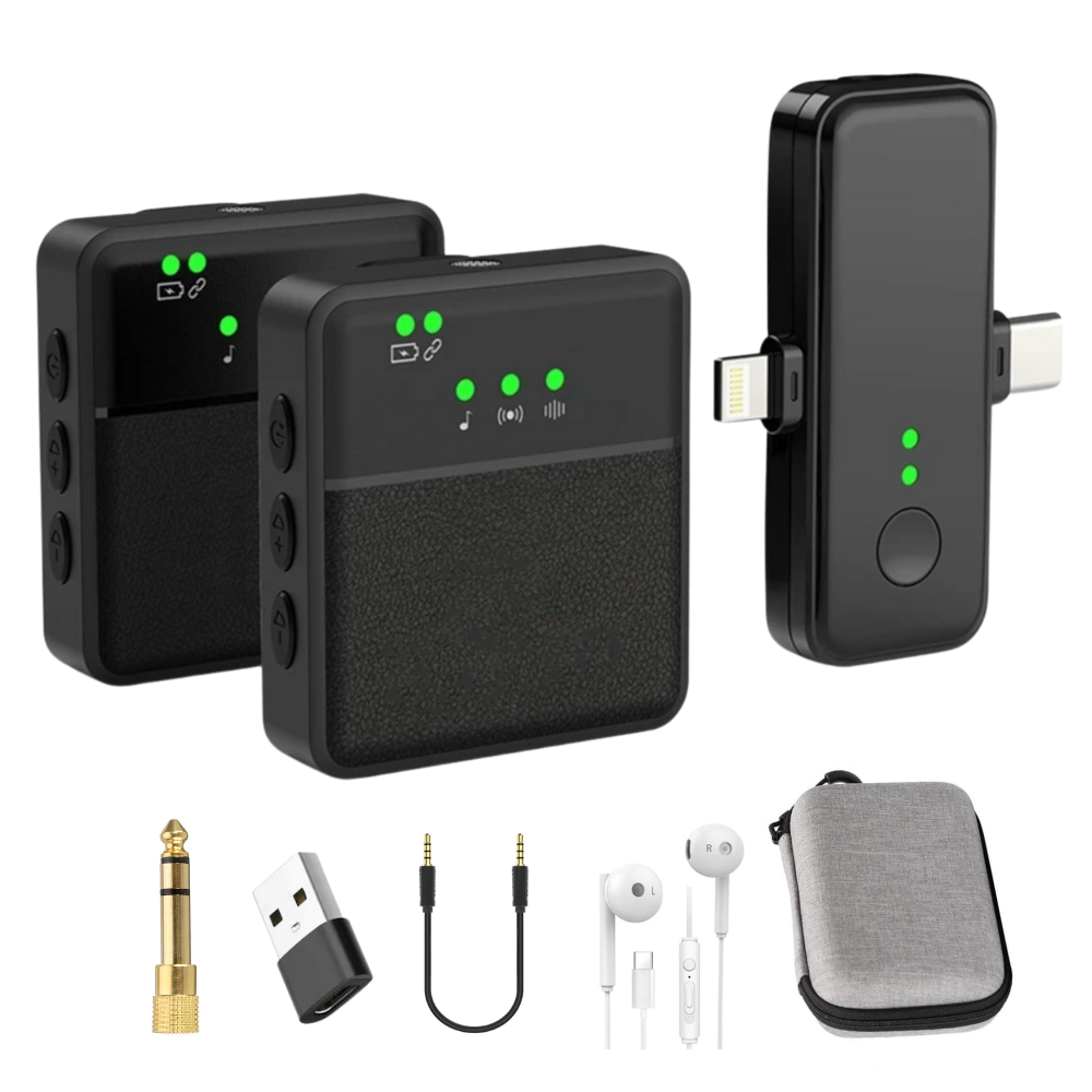Wireless Lavalier Lapel Microphone