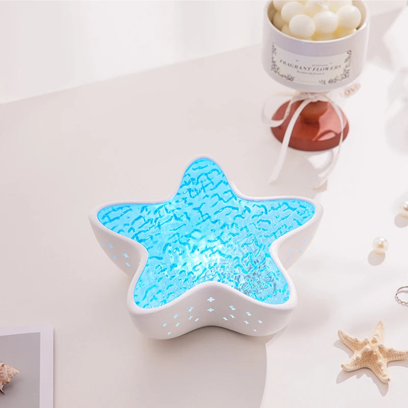 Starfish Ocean Wave Night Light