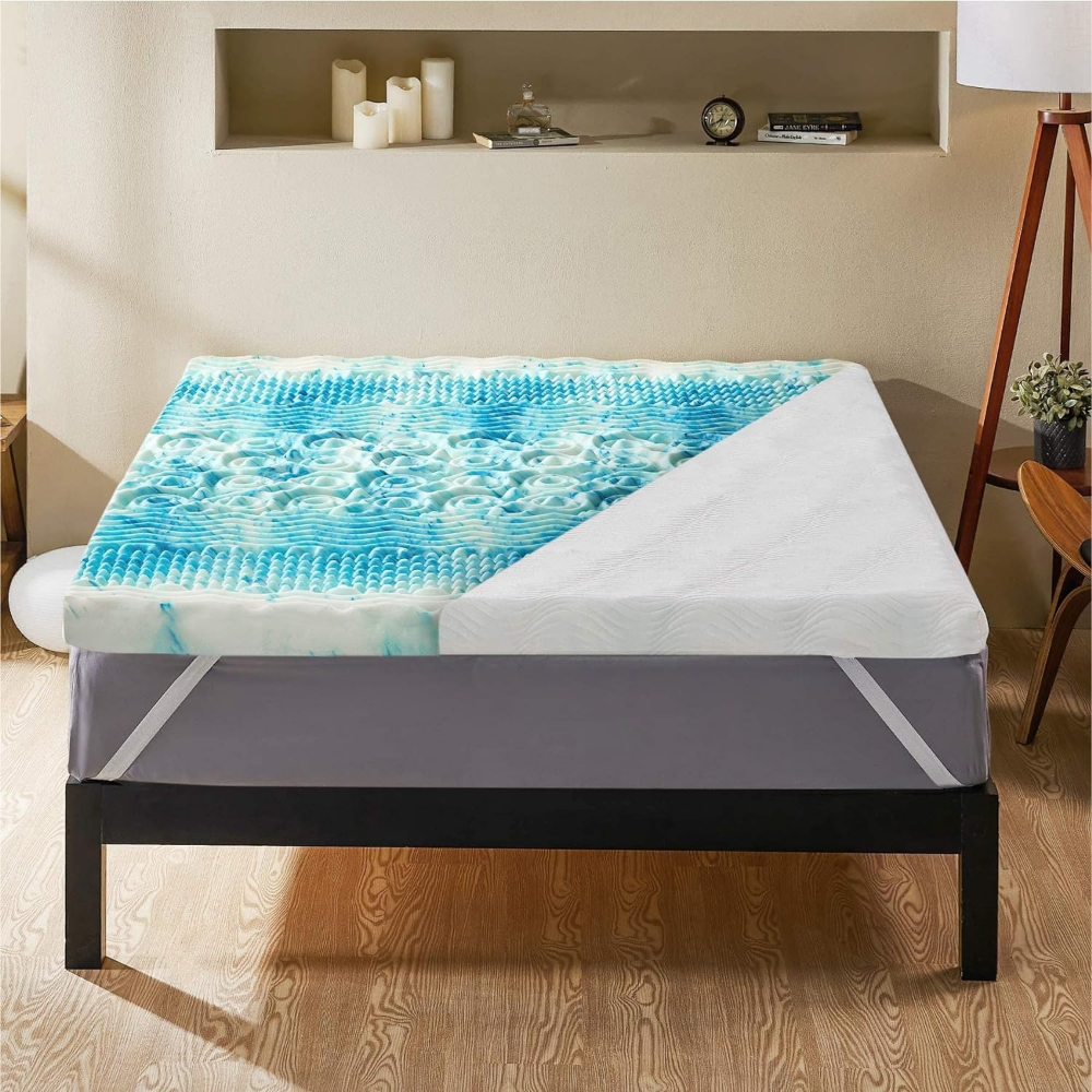 Cooling Egg Crate Mattress Topper