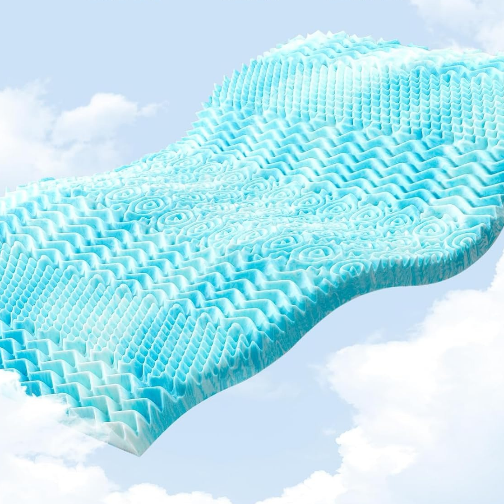 Cooling Egg Crate Mattress Topper