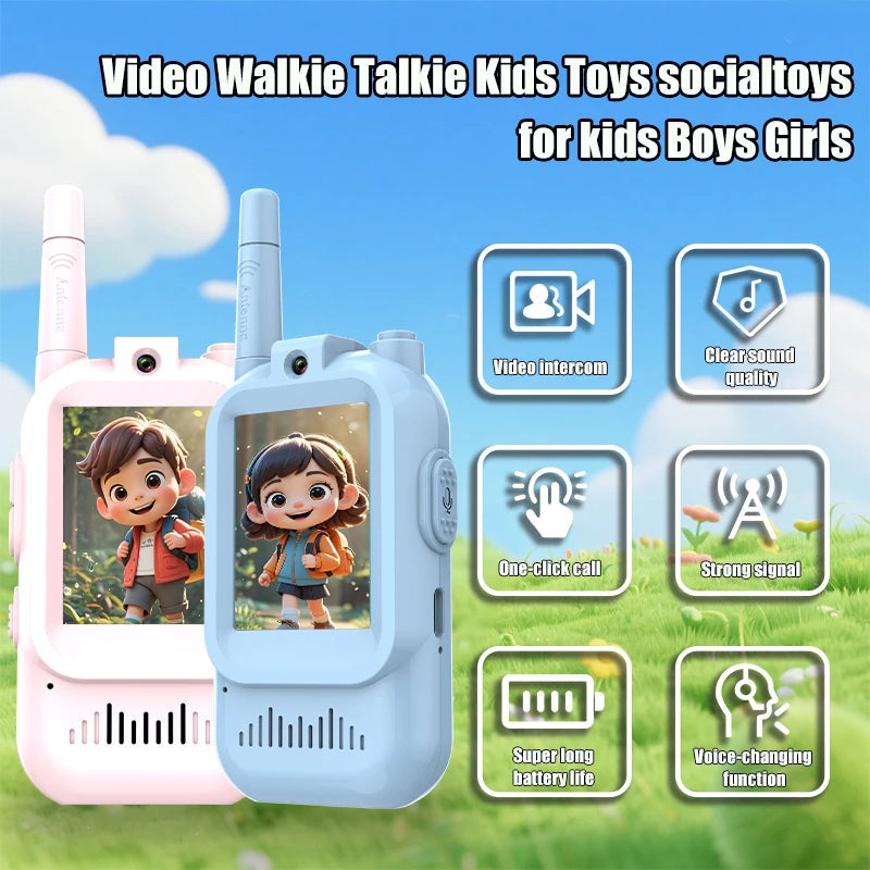 Kids Video Walkie Talkies (2-Pack)