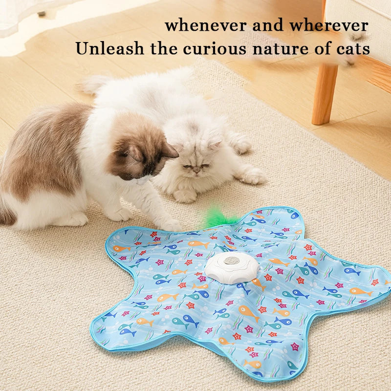 Automatic Hide and Seek Cat Toy