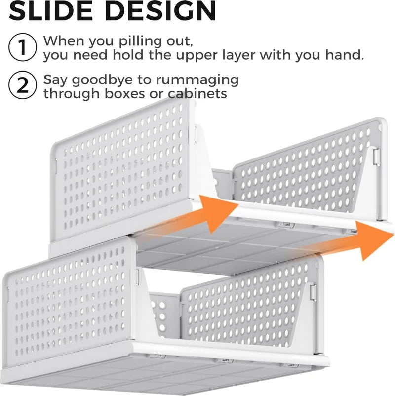 Stackable Drawer Closet Organizer