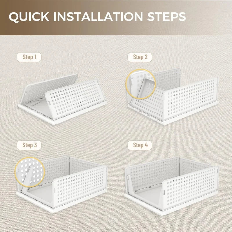 Stackable Drawer Closet Organizer