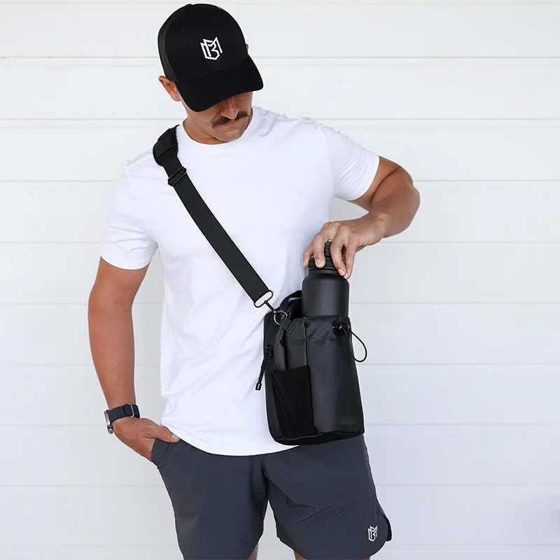 Magnetic Fitness Water Bottle Bag