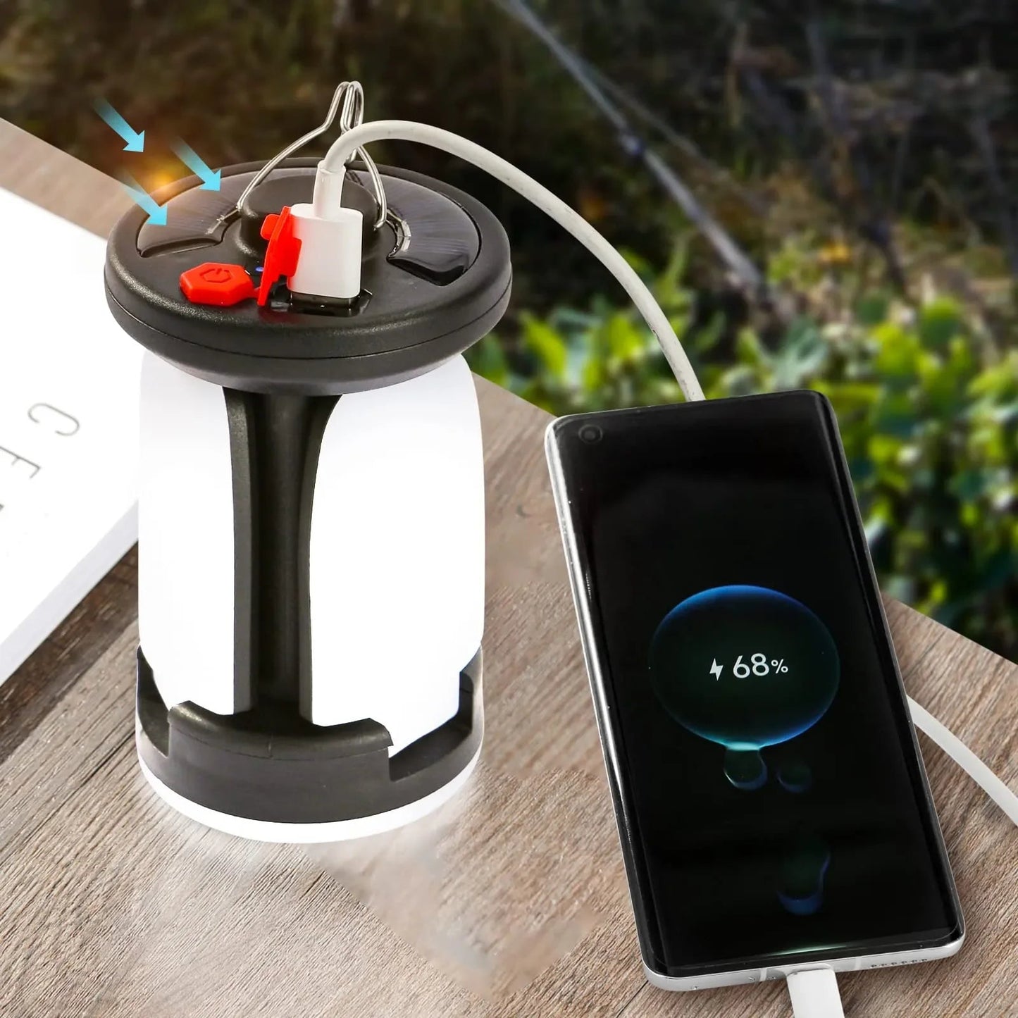 Solar USB Folding Camping Lantern