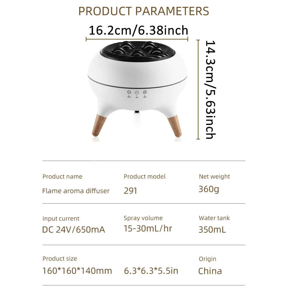 Jellyfish Flame Aroma Diffuser