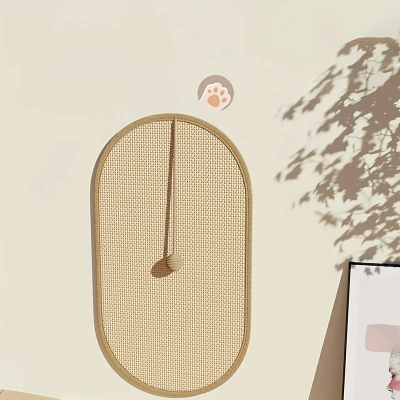 Sisal 3-in-1 Wall Cat Scratch Pad