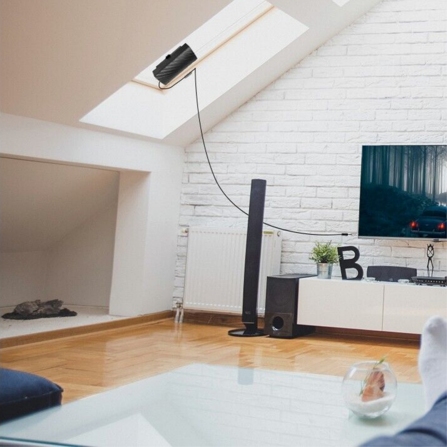 Clear HD Indoor TV Antenna