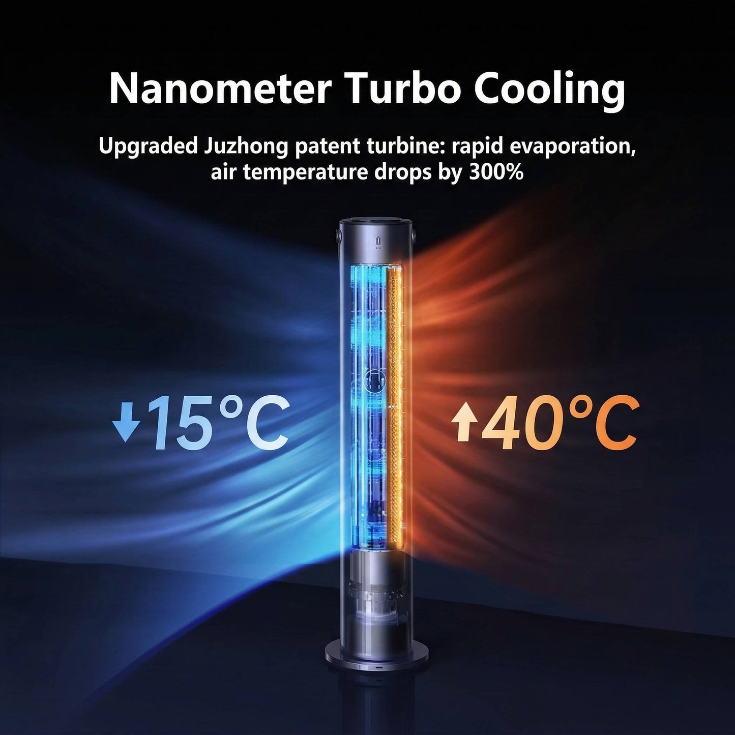 Smart Windowless Bedroom Air Cooler