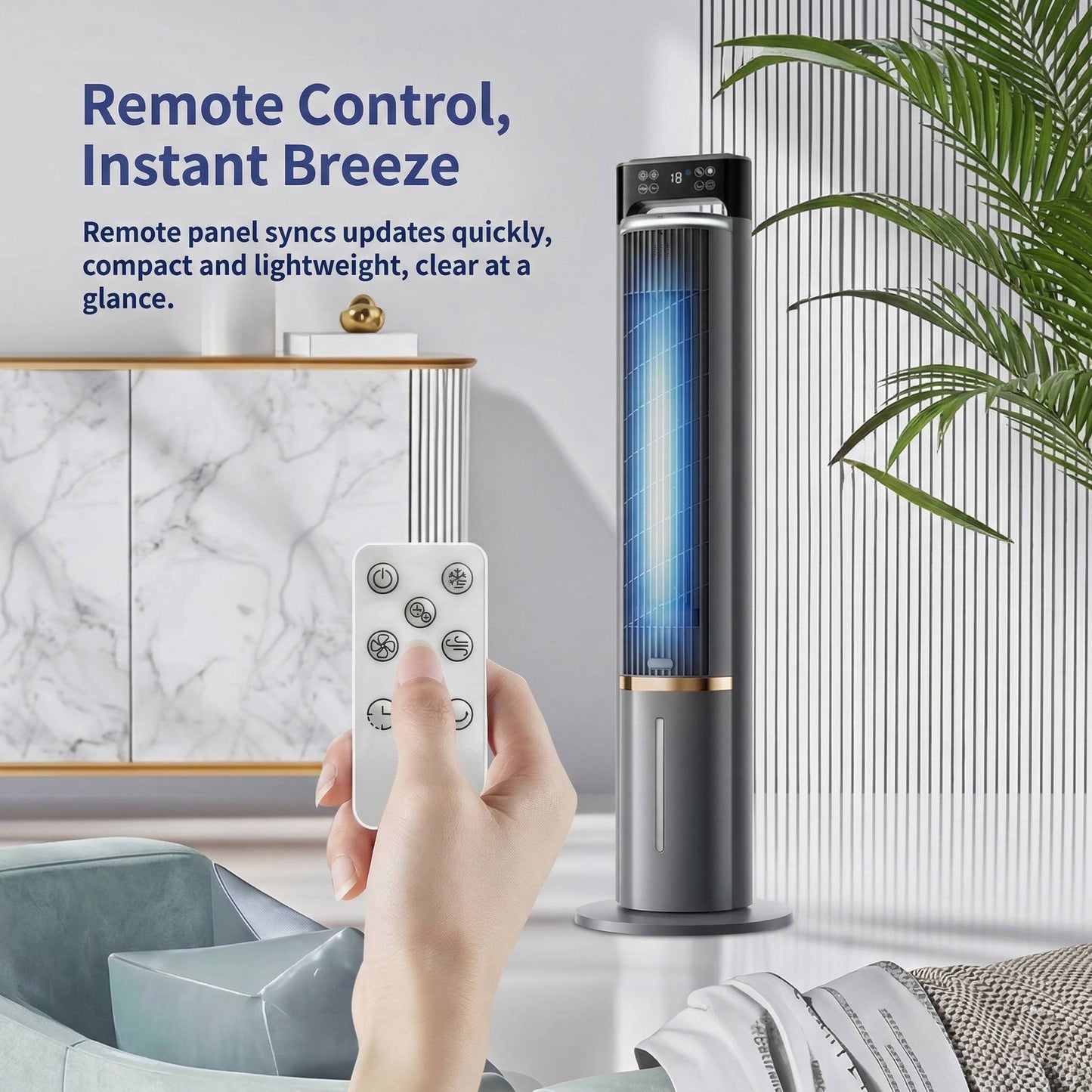 Smart Windowless Bedroom Air Cooler