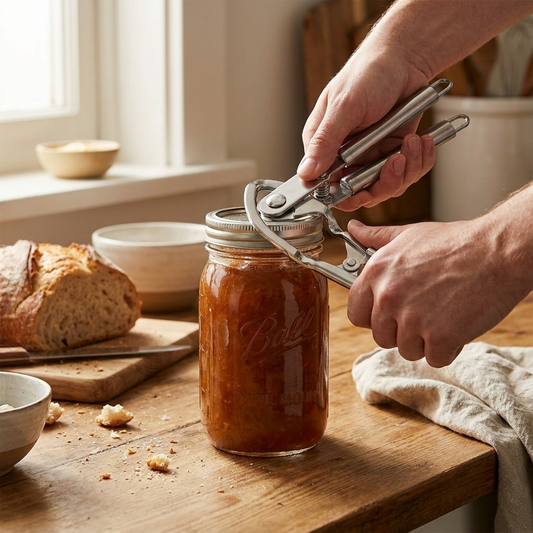 Multi-function jar opener opening jar