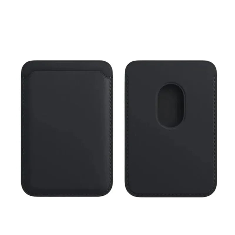 Magnetic Leather iPhone Card Holder