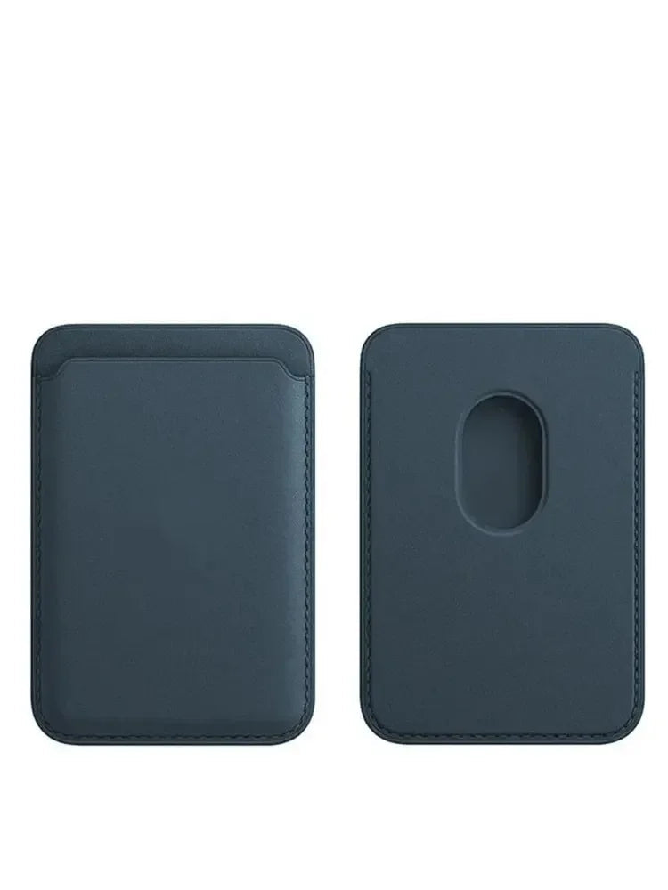 Magnetic Leather iPhone Card Holder