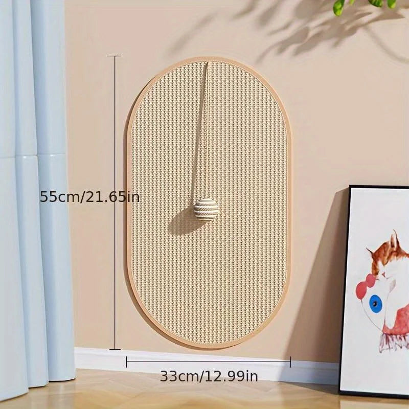 Sisal 3-in-1 Wall Cat Scratch Pad